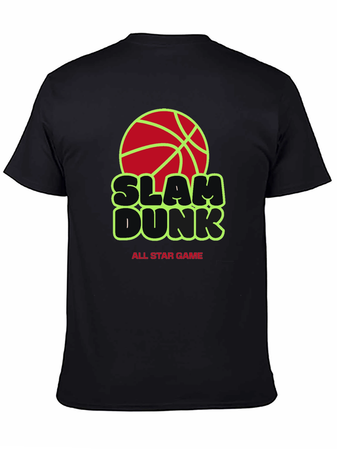 Slam Dunk All Star Game Black Graphic Tee