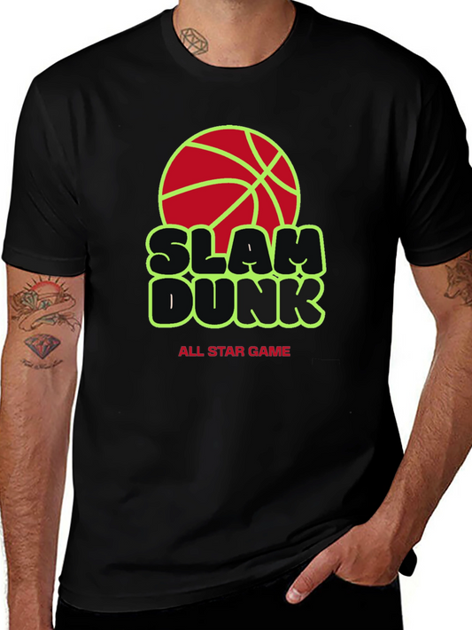Slam Dunk All Star Game Black Graphic Tee
