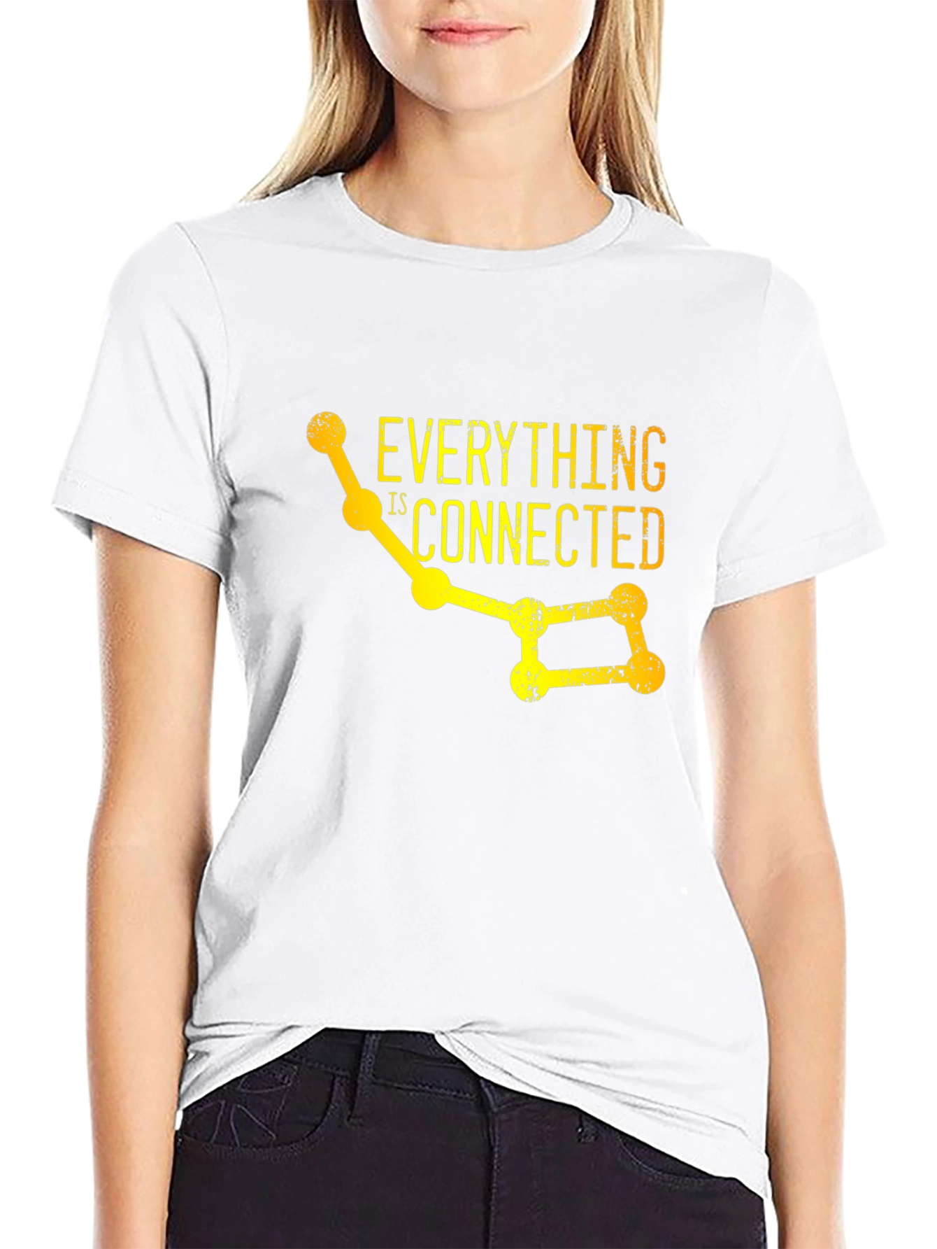 Everything is Connected T-Shirt Black