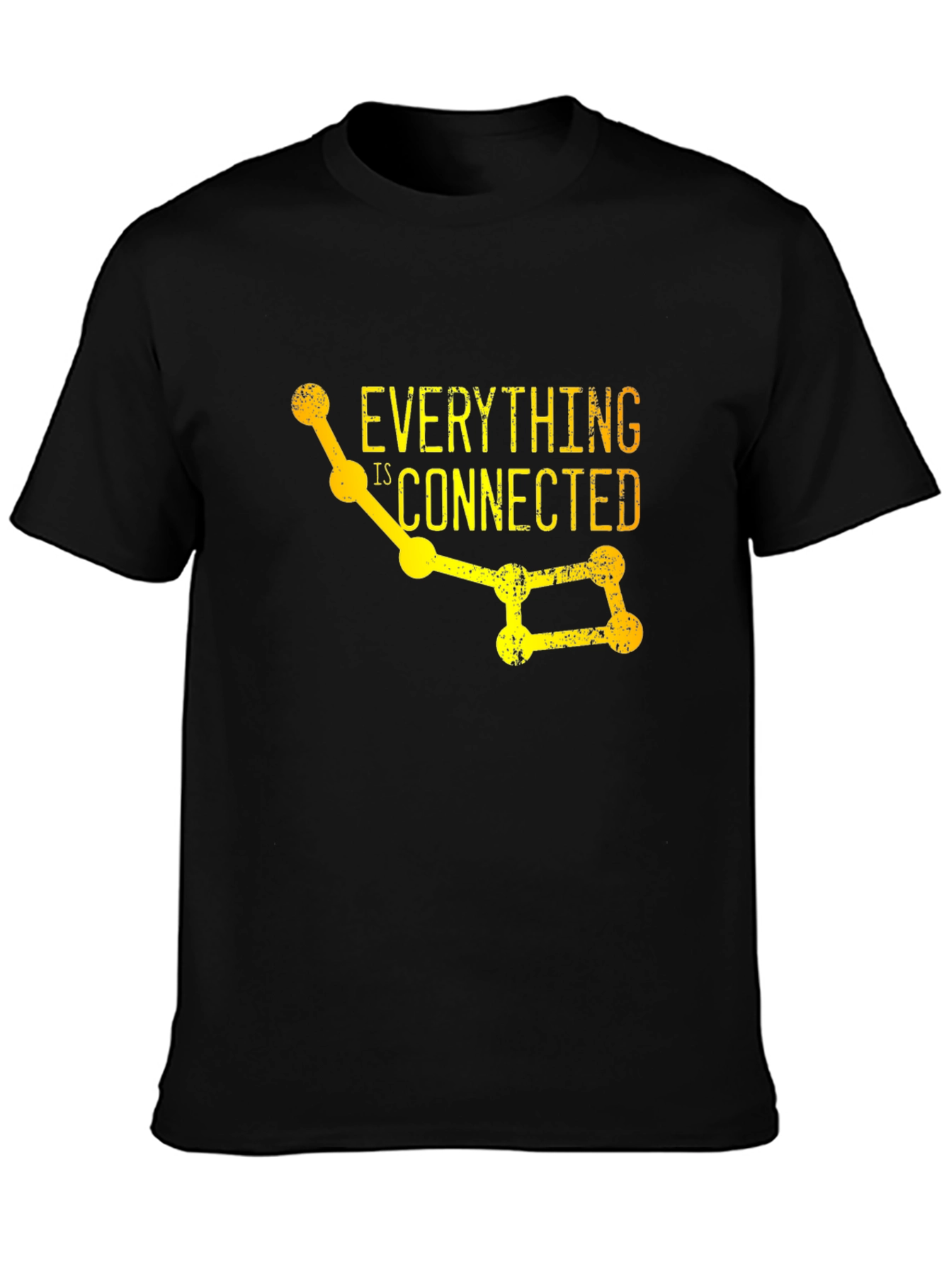 Everything is Connected T-Shirt Black