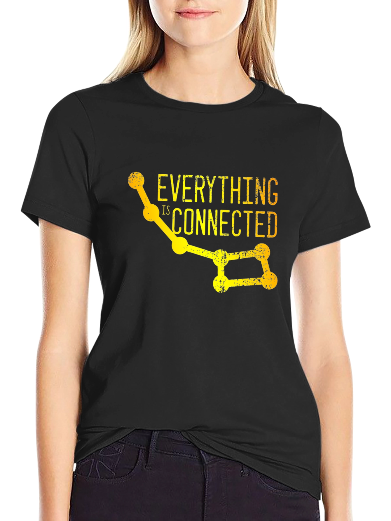 Everything is Connected T-Shirt Black