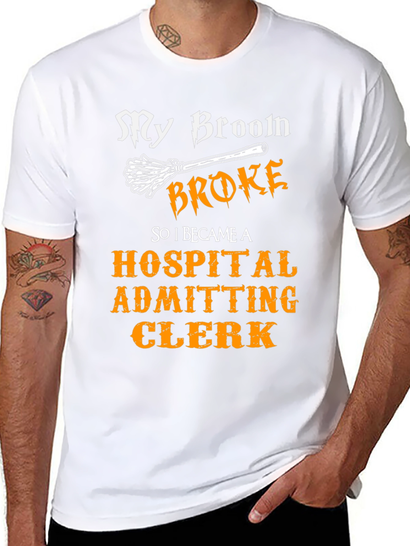 Funny Hospital Admitting Clerk T-Shirt