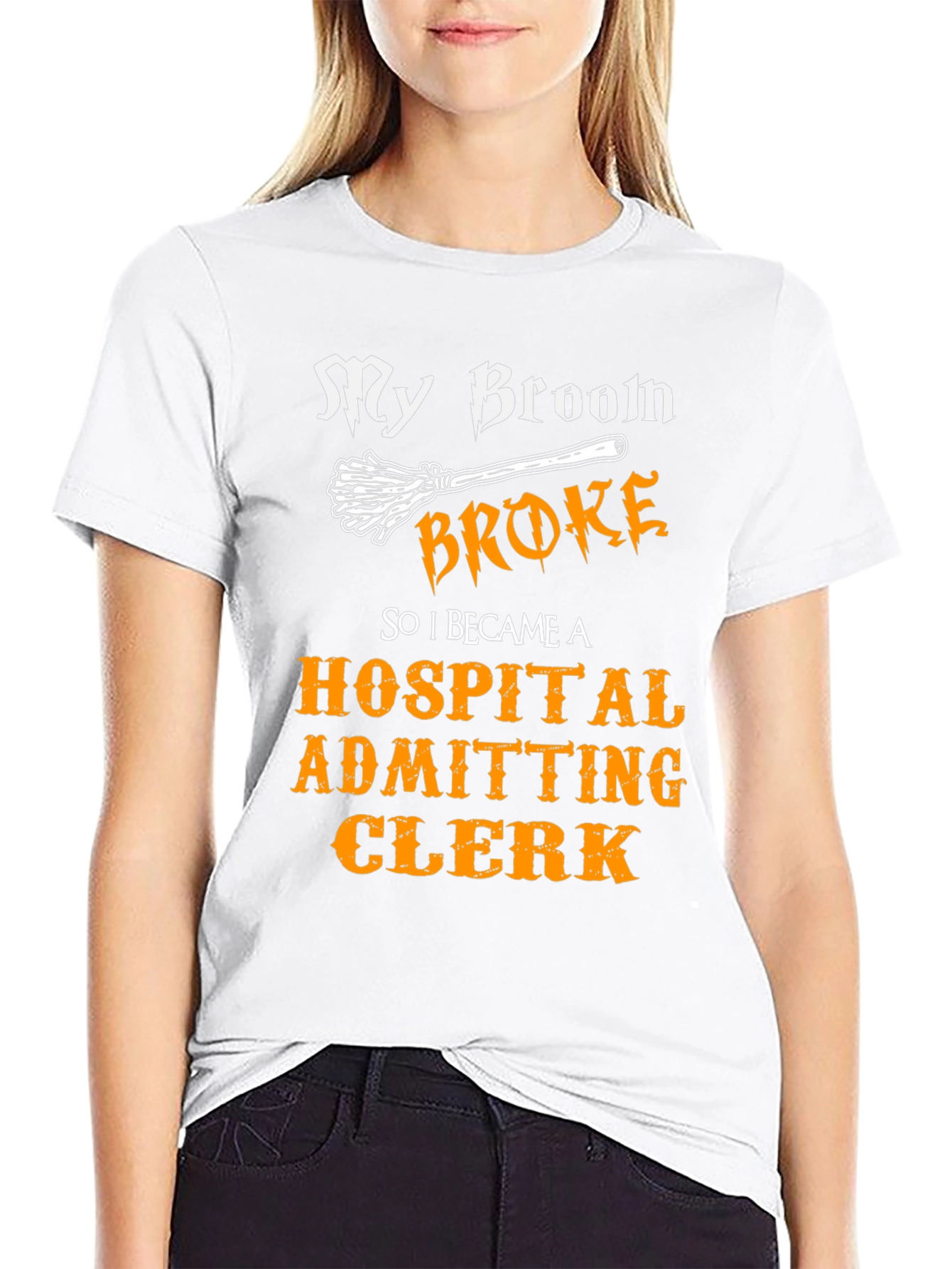 Funny Hospital Admitting Clerk T-Shirt