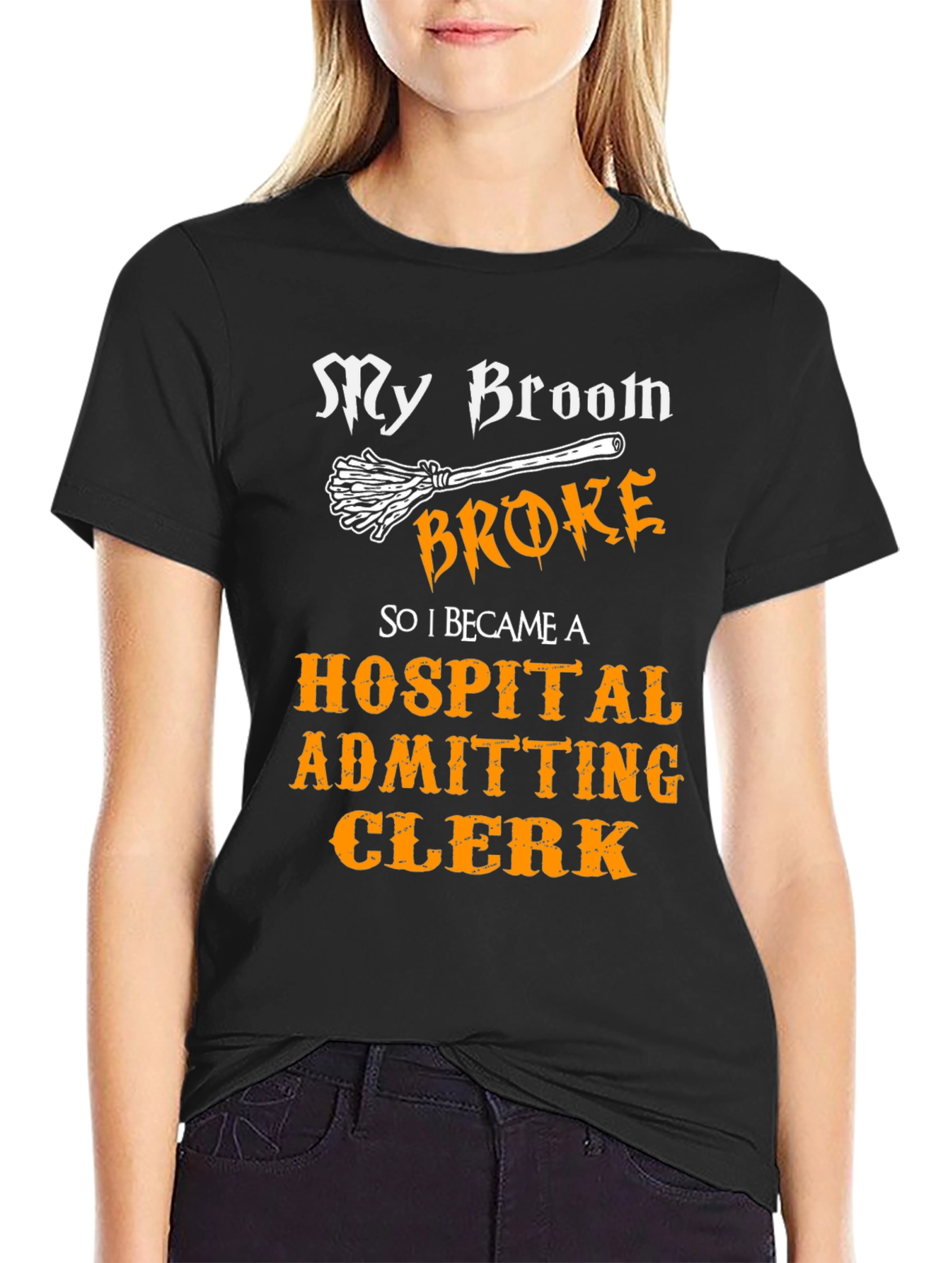 Funny Hospital Admitting Clerk T-Shirt