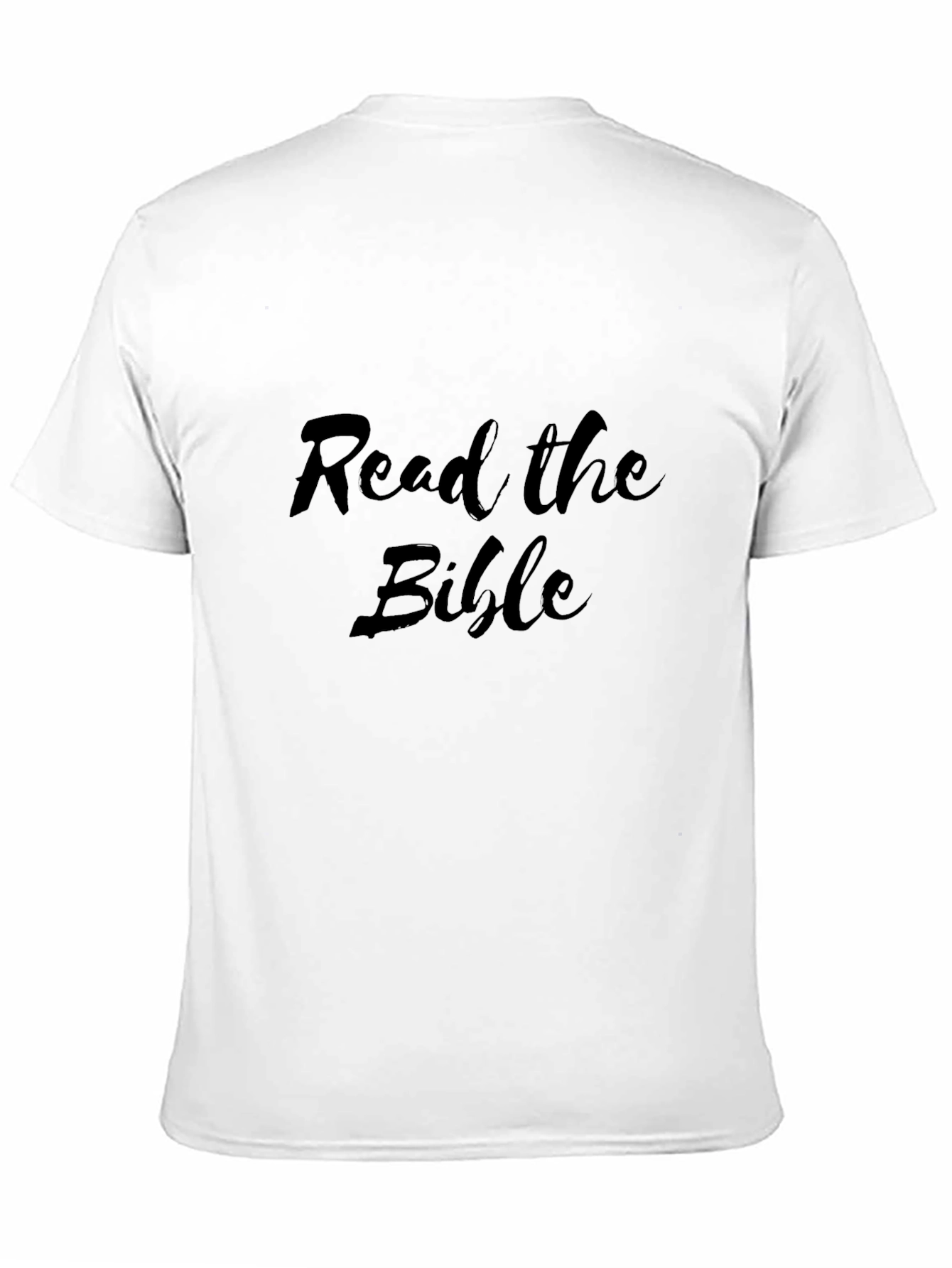 Read the Bible Black Tee