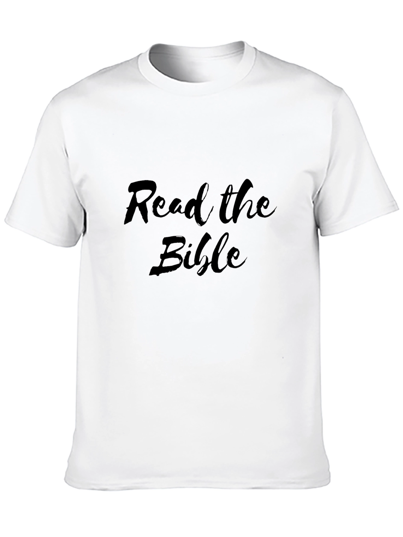 Read the Bible Black Tee