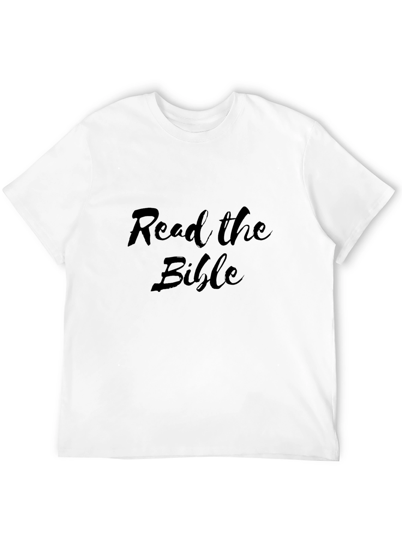 Read the Bible Black Tee