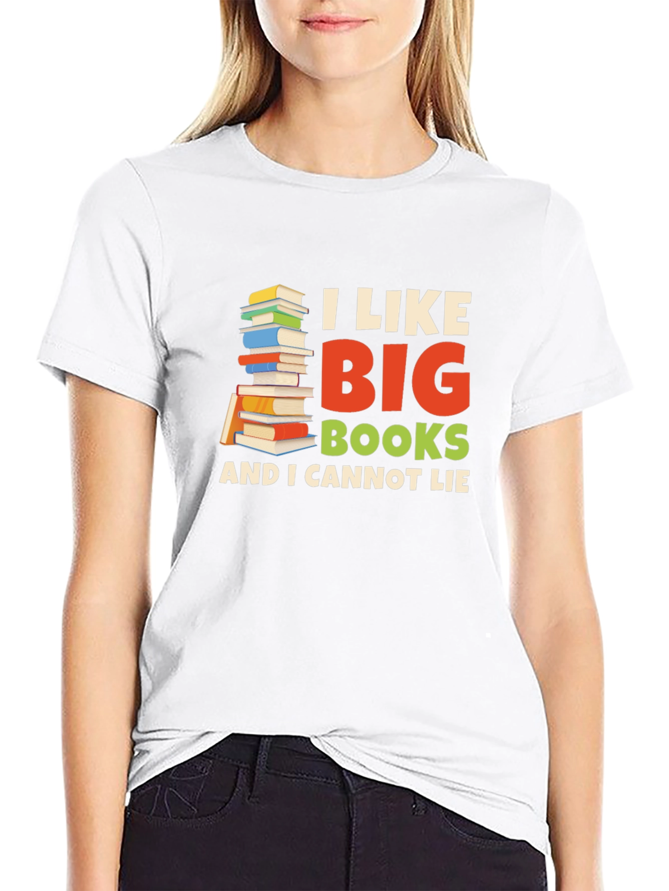 I Like Big Books T-Shirt - Novelty Reader Tee