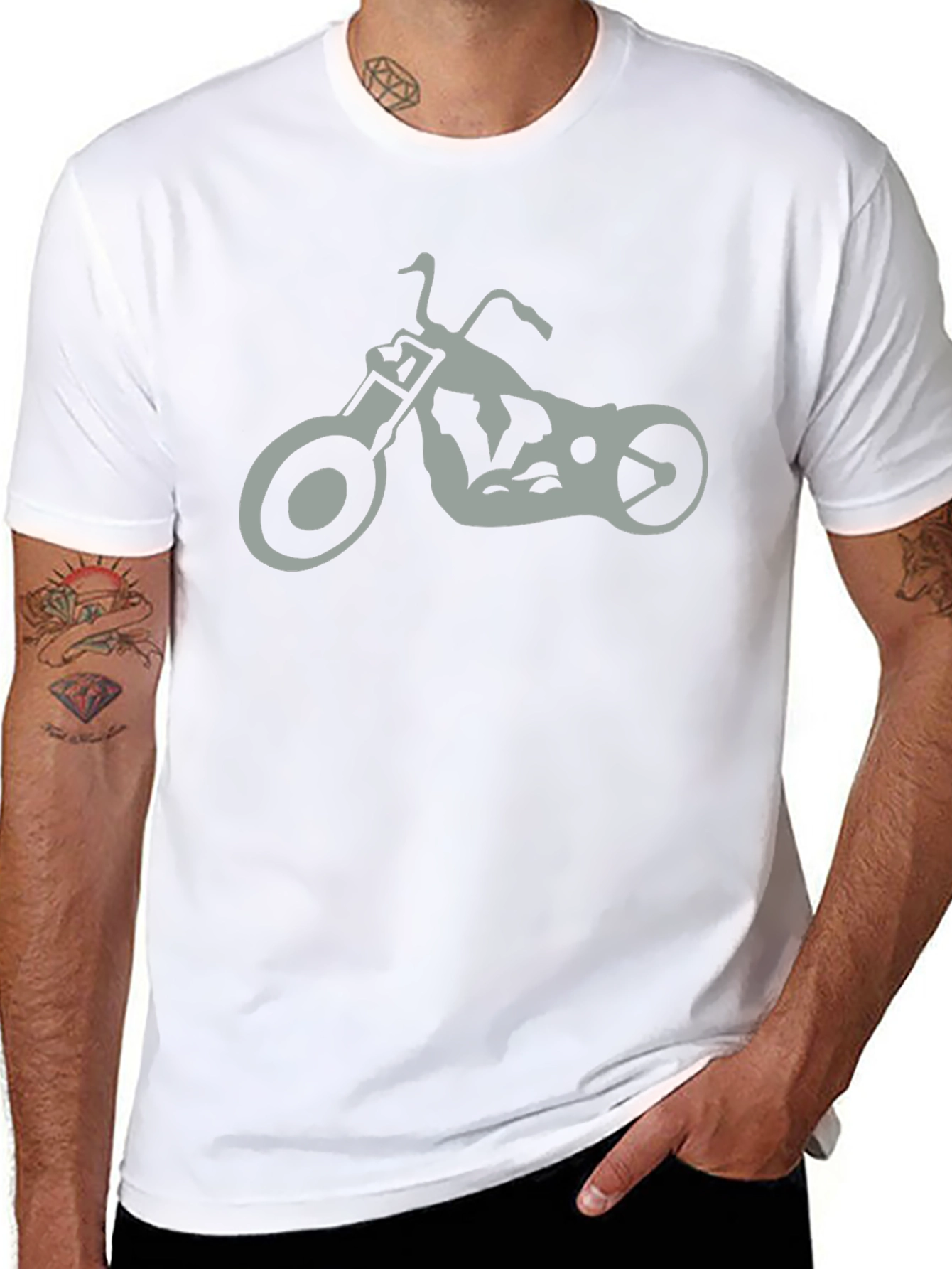 Motorcycle Graphic Tee - Ride in Style