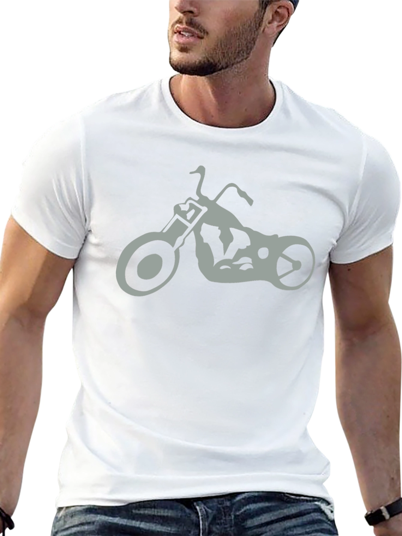 Motorcycle Graphic Tee - Ride in Style