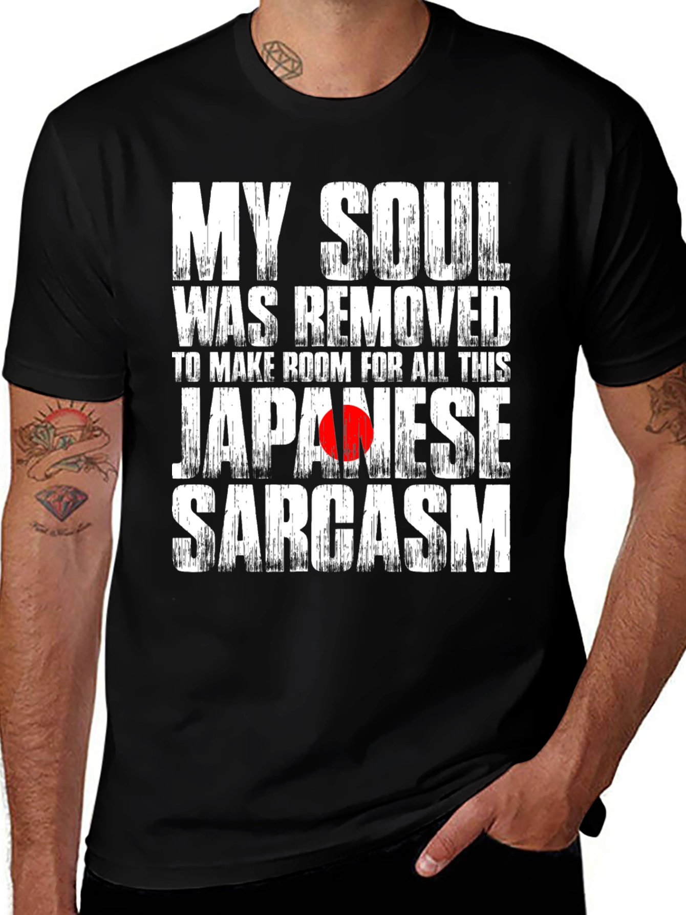 My Soul Removed Japanese Sarcasm Graphic T-Shirt