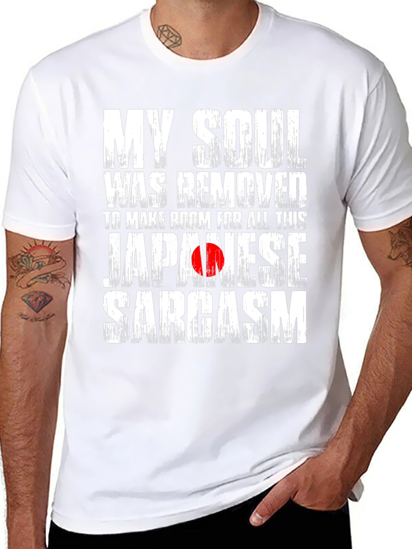 My Soul Removed Japanese Sarcasm Graphic T-Shirt