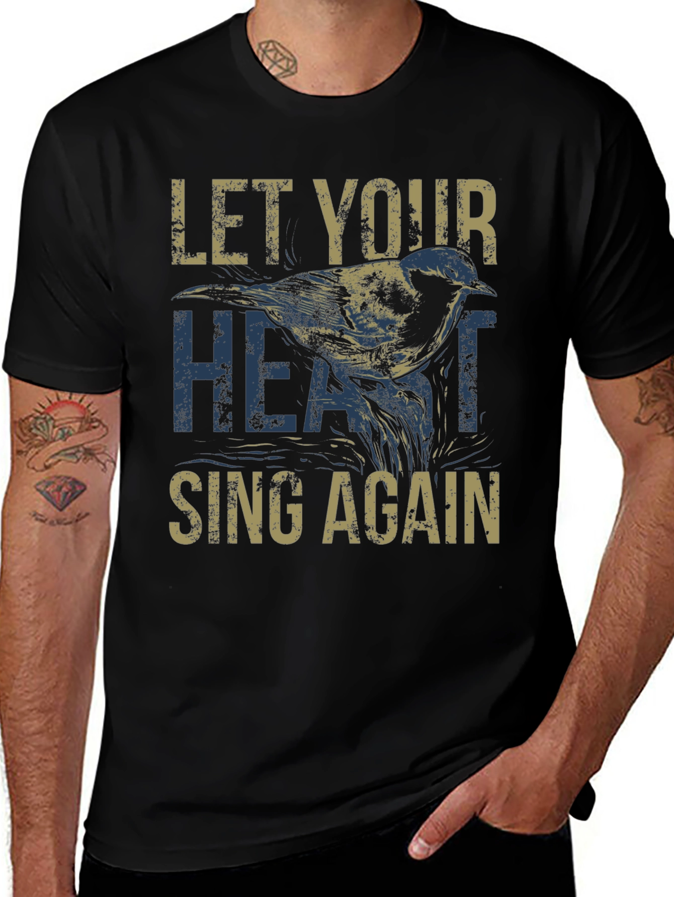 Let Your Heart Sing Again Graphic Tee