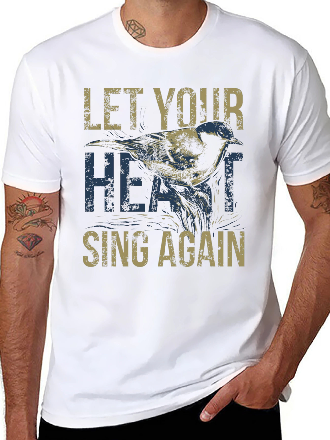 Let Your Heart Sing Again Graphic Tee