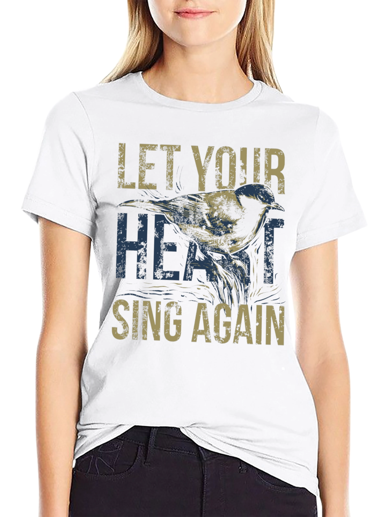 Let Your Heart Sing Again Graphic Tee