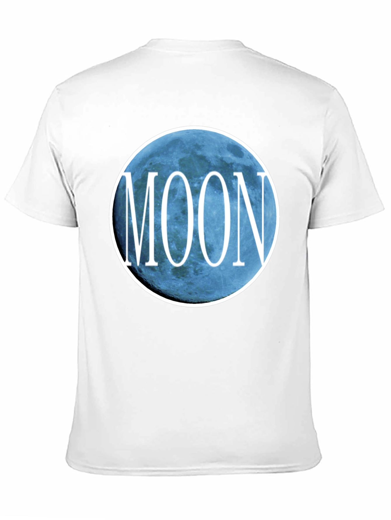 Moon Graphic T-Shirt - Black Cotton Tee