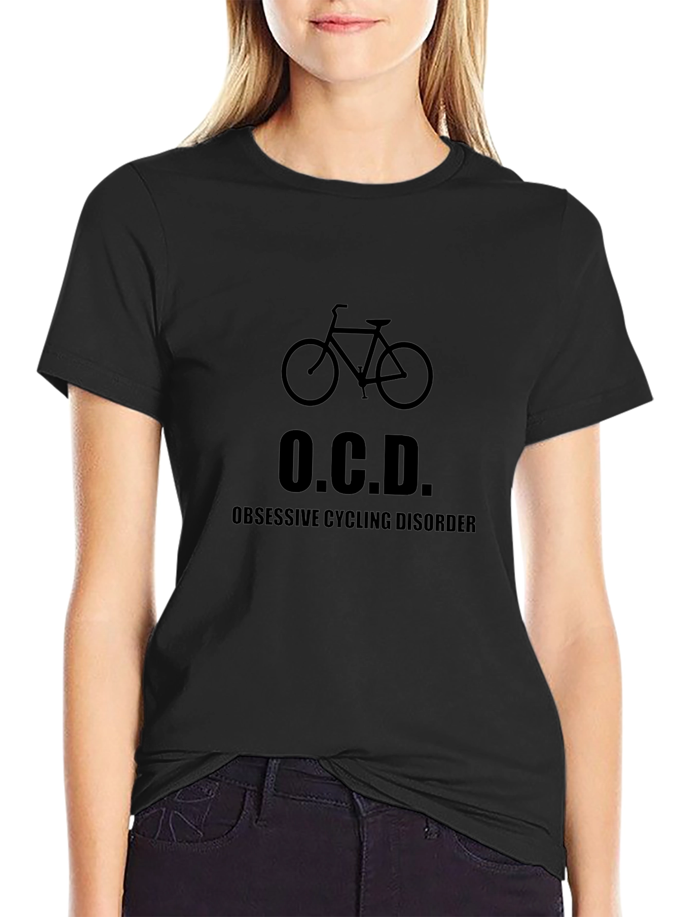 OCD Obsessive Cycling Disorder Graphic T-Shirt
