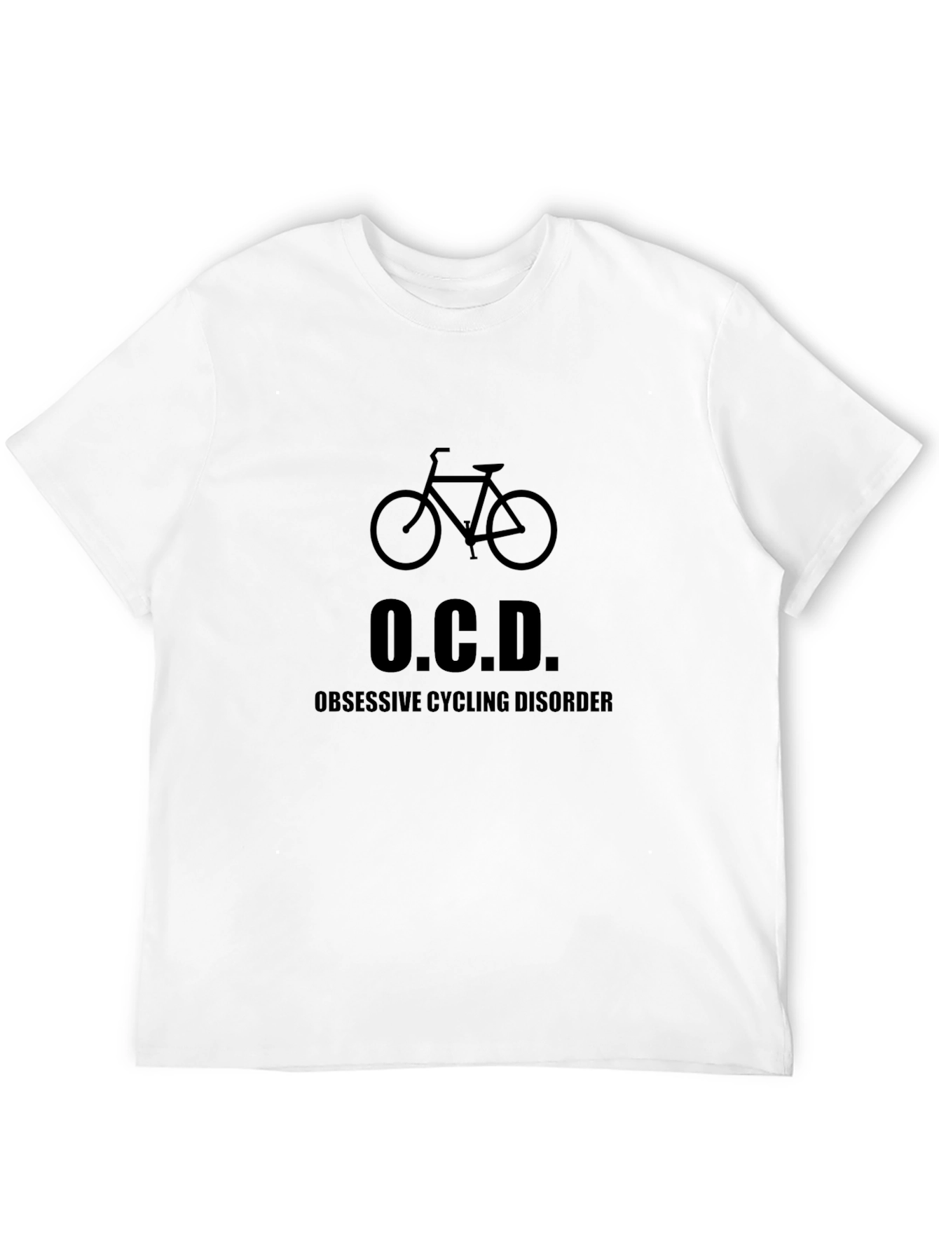 OCD Obsessive Cycling Disorder Graphic T-Shirt