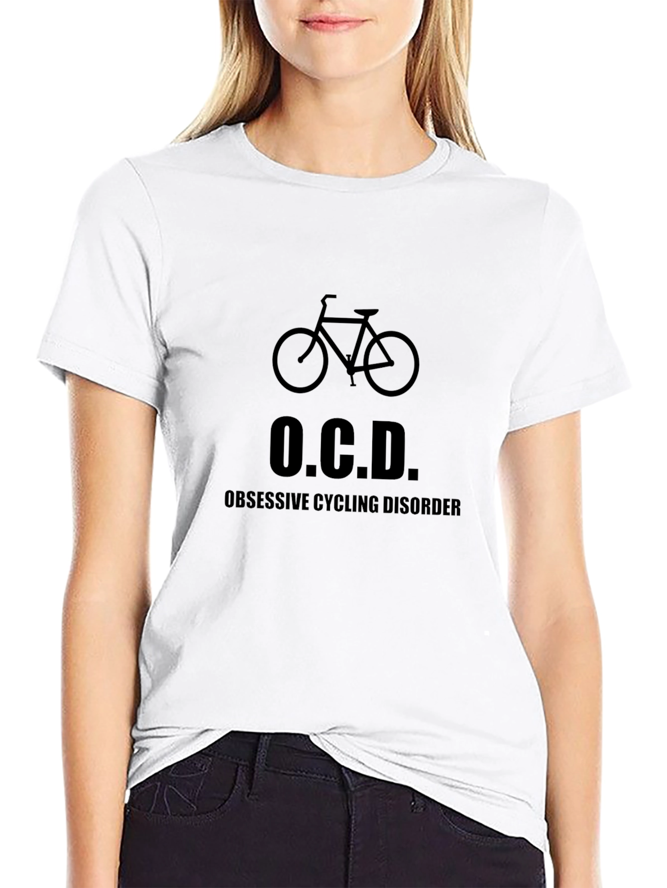 OCD Obsessive Cycling Disorder Graphic T-Shirt