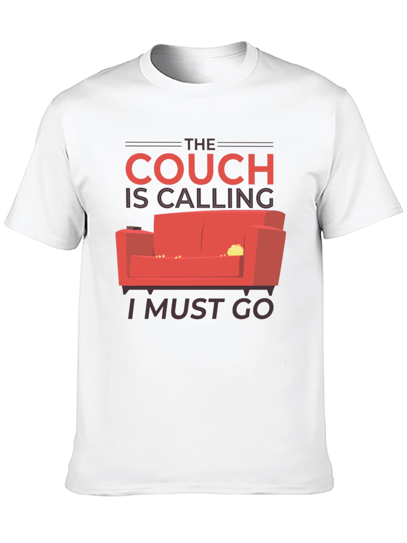 The Couch is Calling T-Shirt - Comfy Style