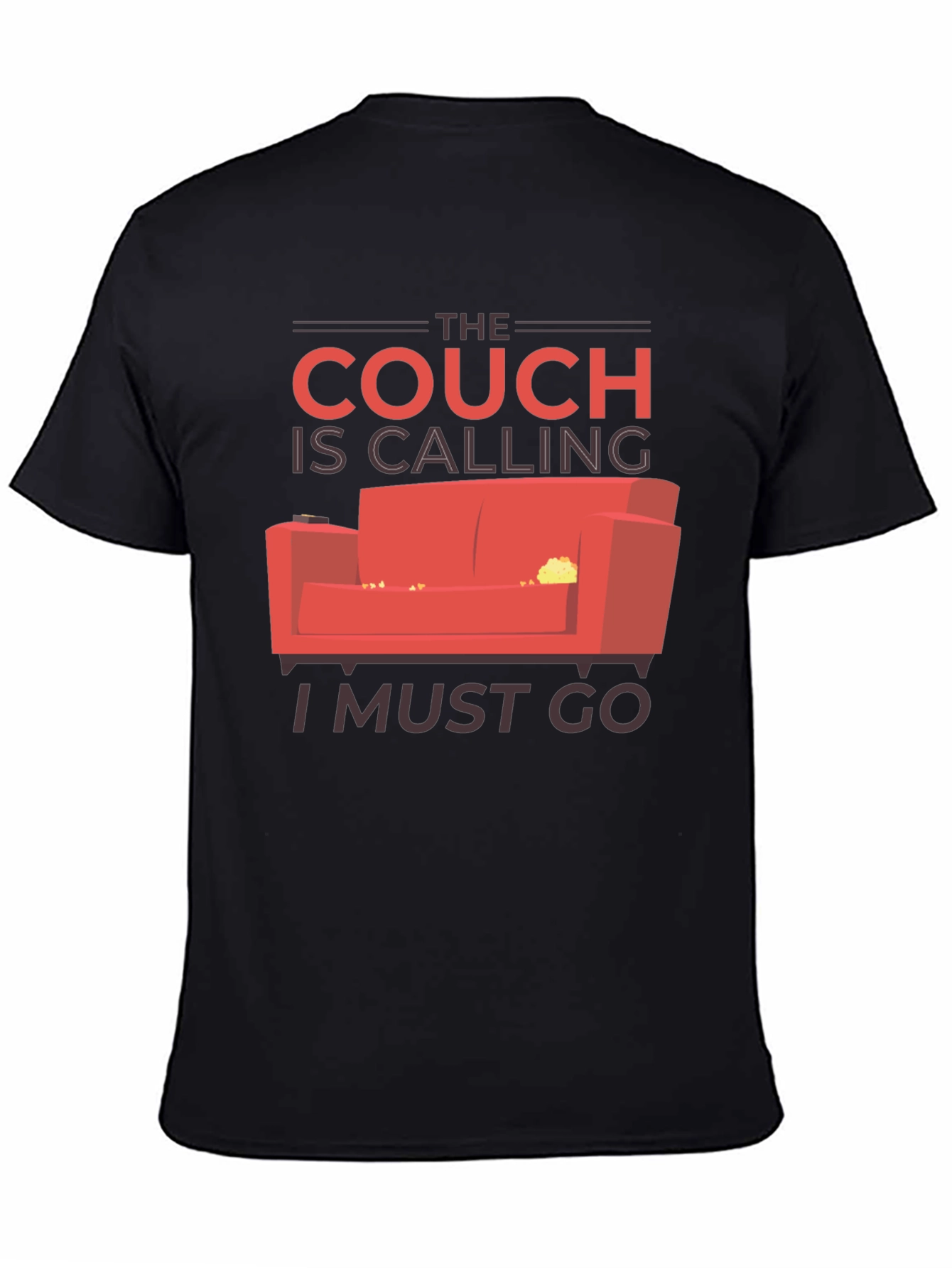 The Couch is Calling T-Shirt - Comfy Style