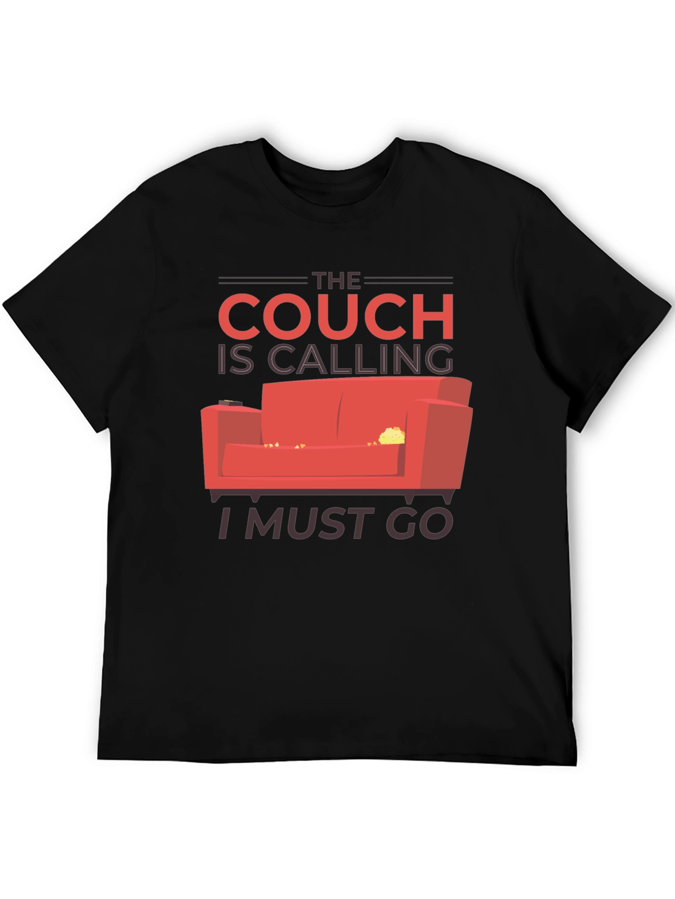 The Couch is Calling T-Shirt - Comfy Style