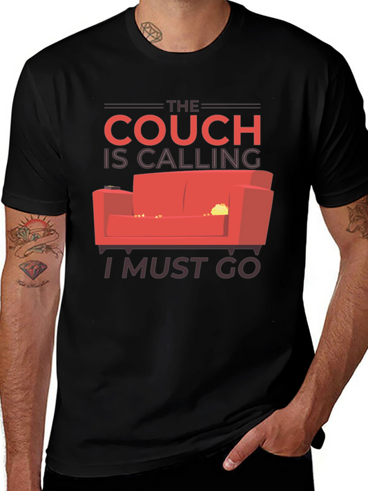 The Couch is Calling T-Shirt - Comfy Style