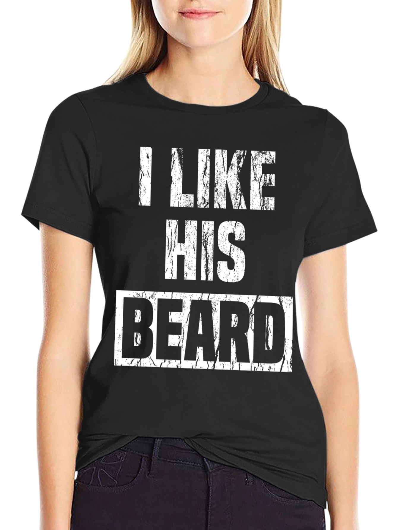 I Like His Beard Graphic T-Shirt
