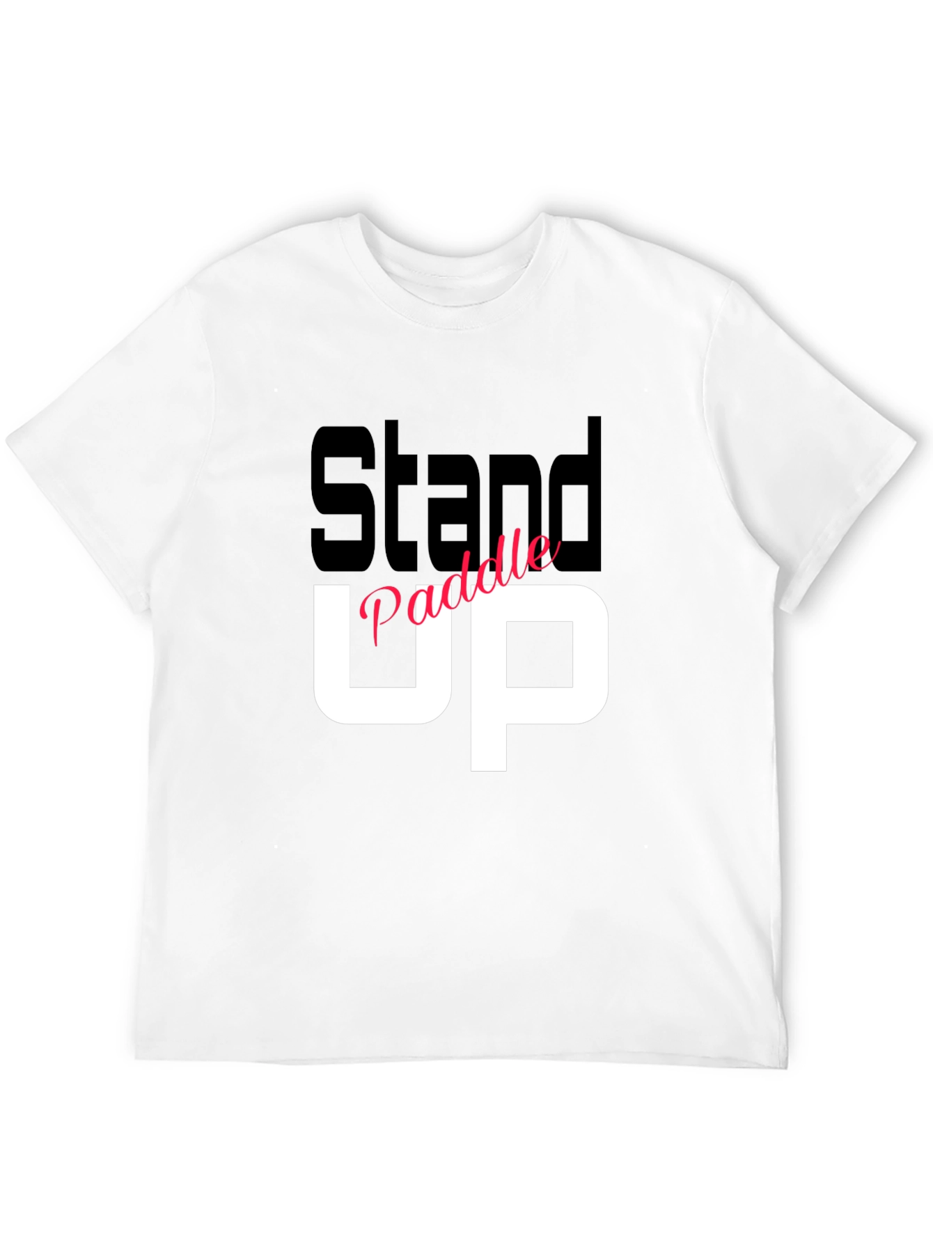Stand Up Paddle T-Shirt - Black