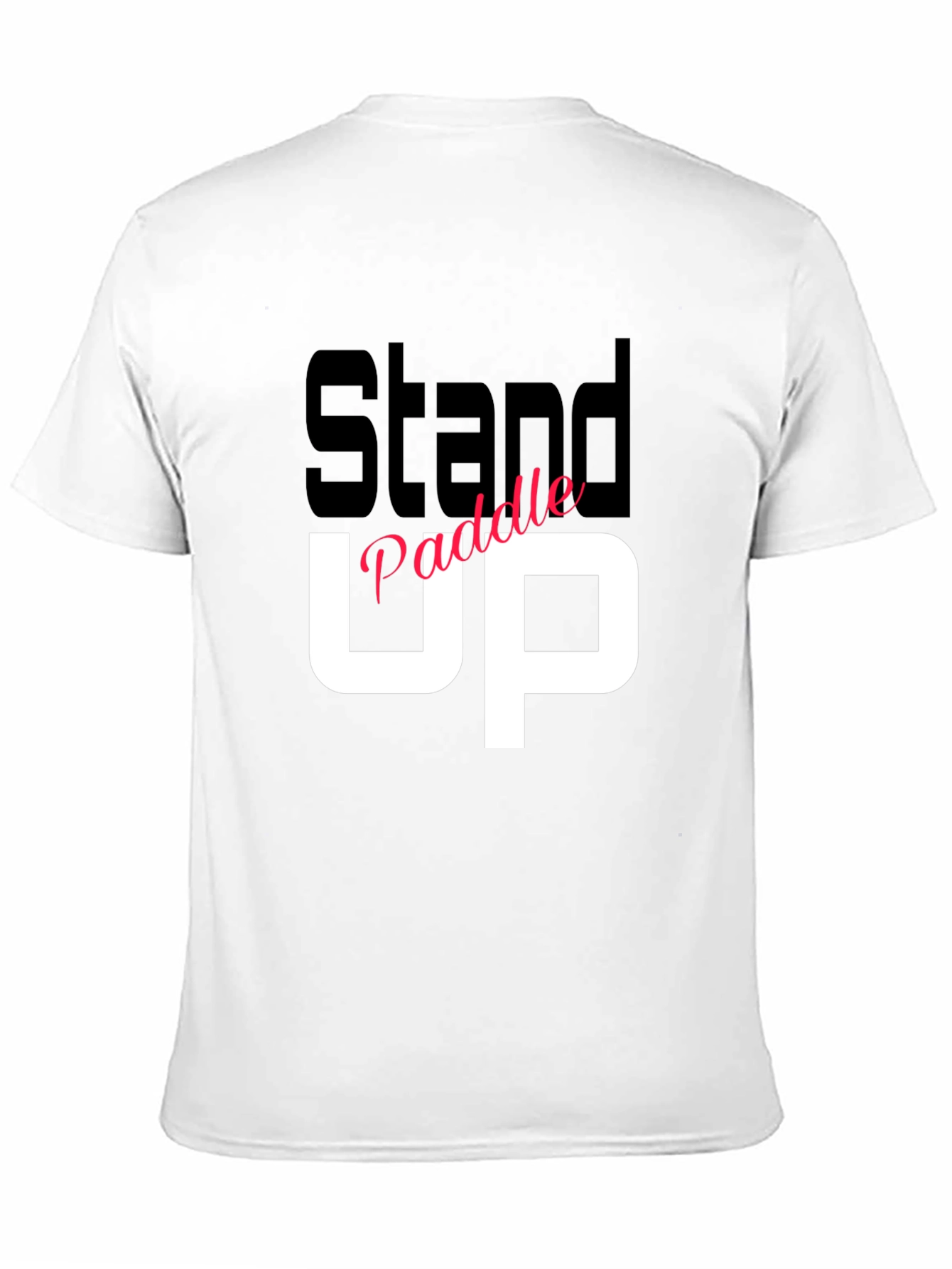 Stand Up Paddle T-Shirt - Black