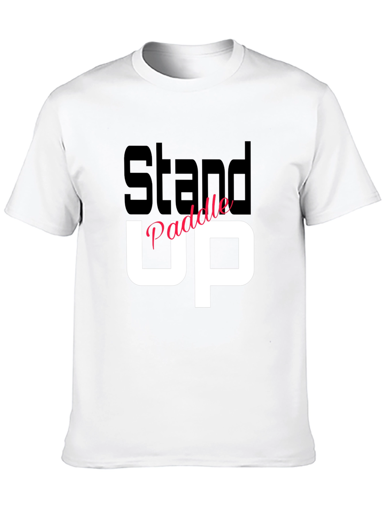 Stand Up Paddle T-Shirt - Black