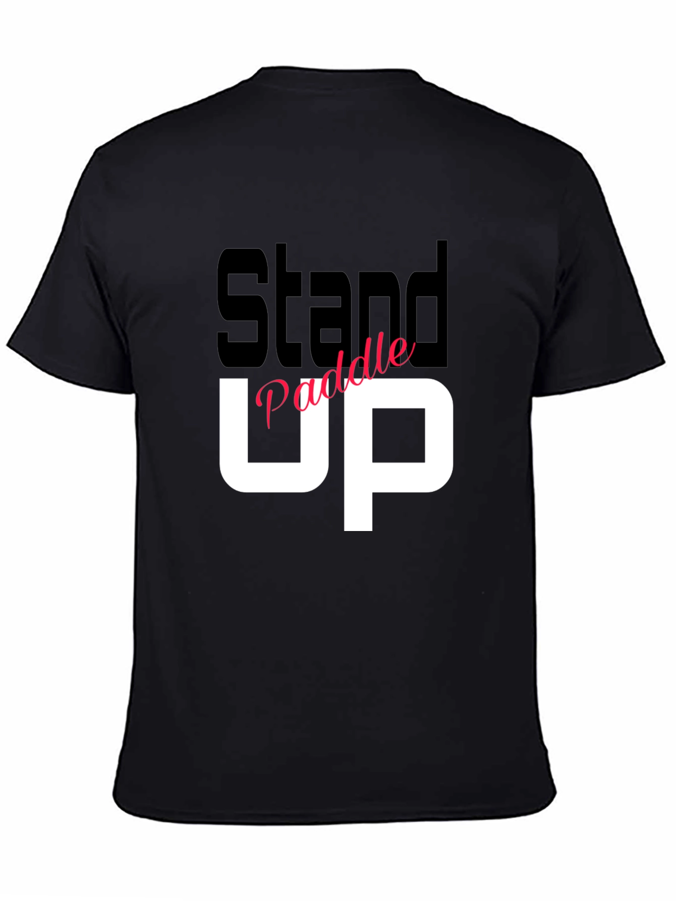 Stand Up Paddle T-Shirt - Black