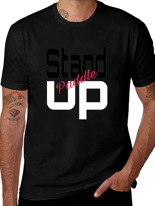 Stand Up Paddle T-Shirt - Black