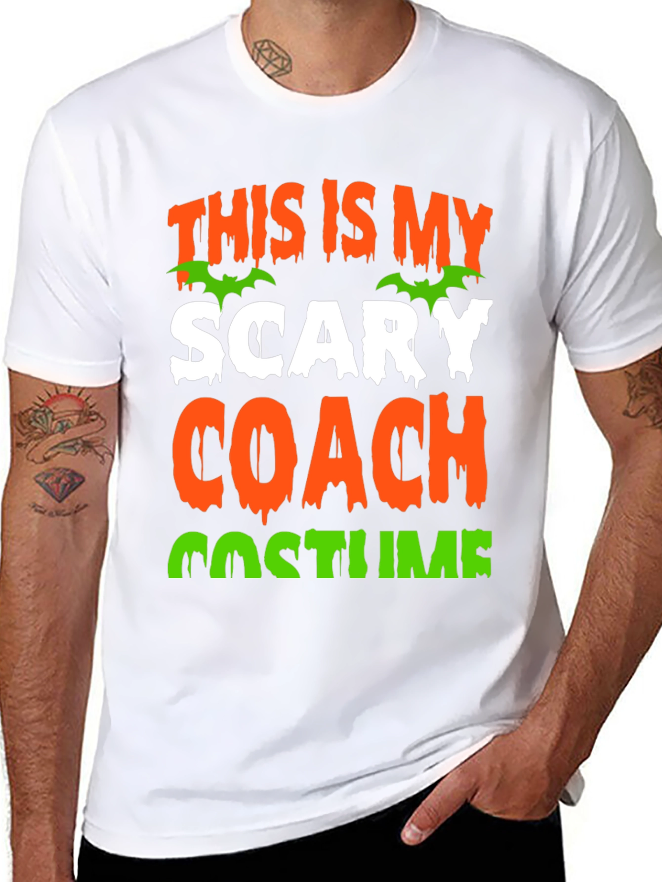 Scary Coach Costume T-Shirt