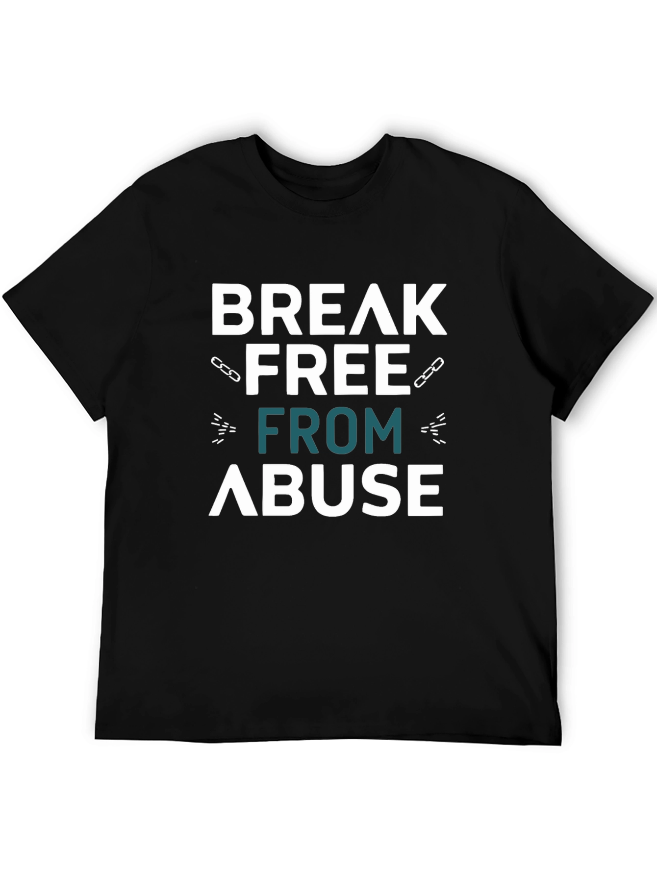 Break Free From Abuse Graphic T-Shirt