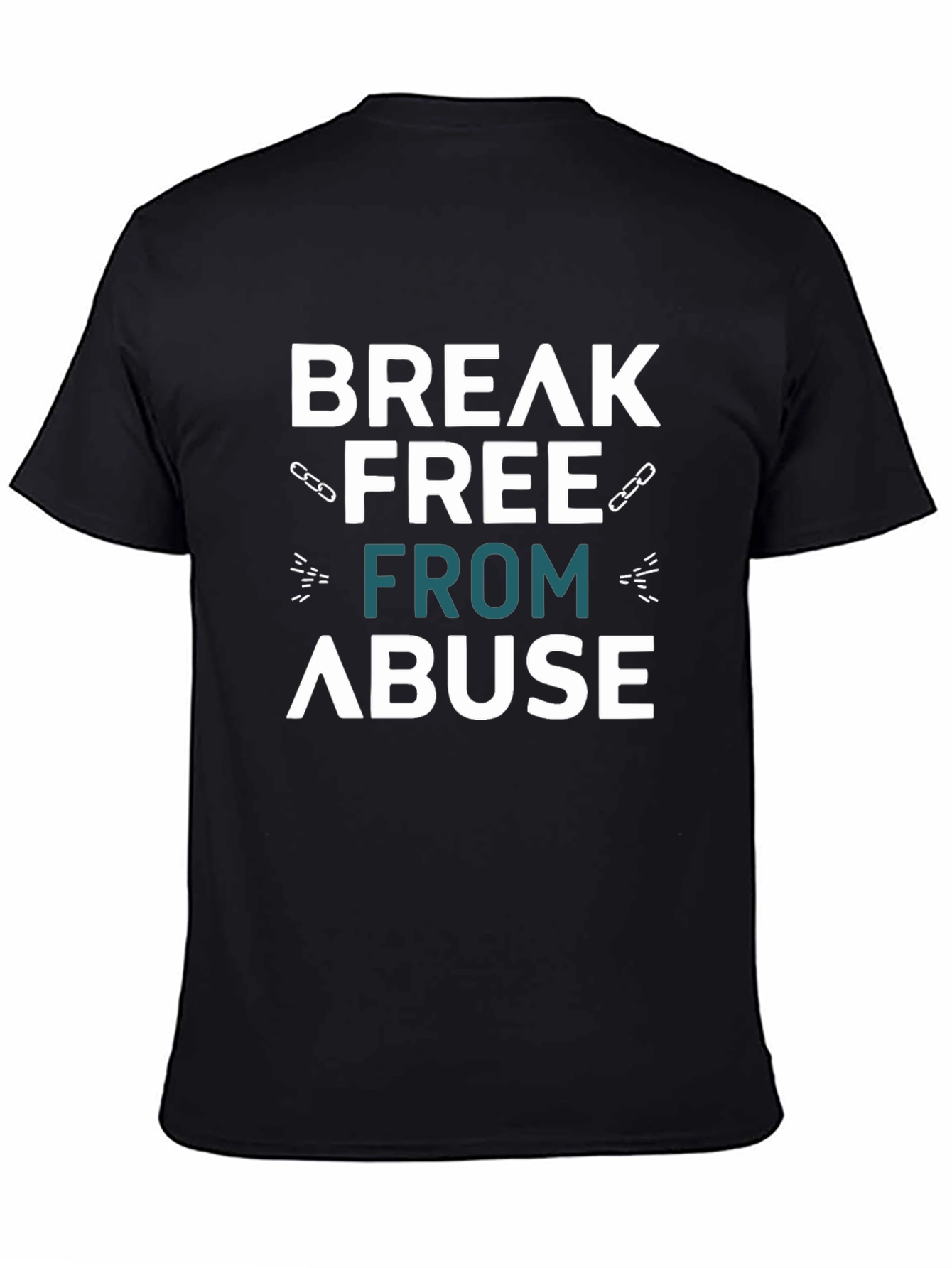 Break Free From Abuse Graphic T-Shirt