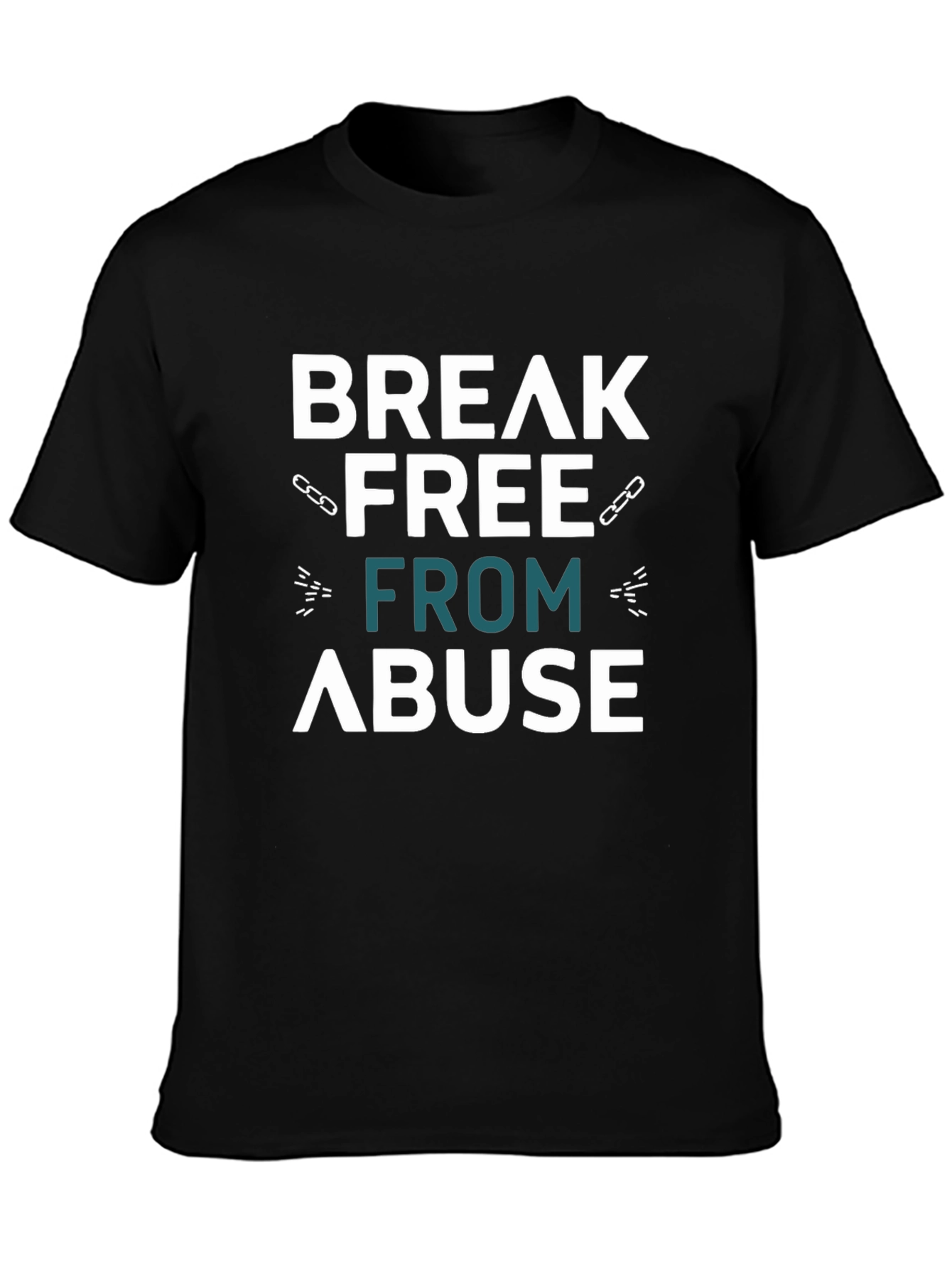 Break Free From Abuse Graphic T-Shirt