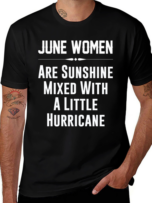 June Women Sunshine Hurricane T-Shirt