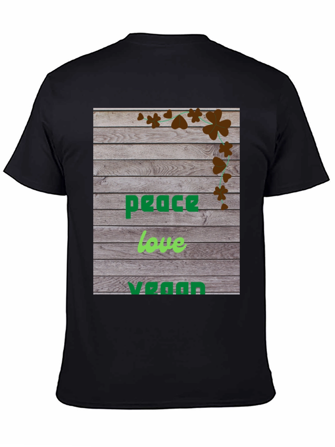 Peace Love Vegan T-Shirt