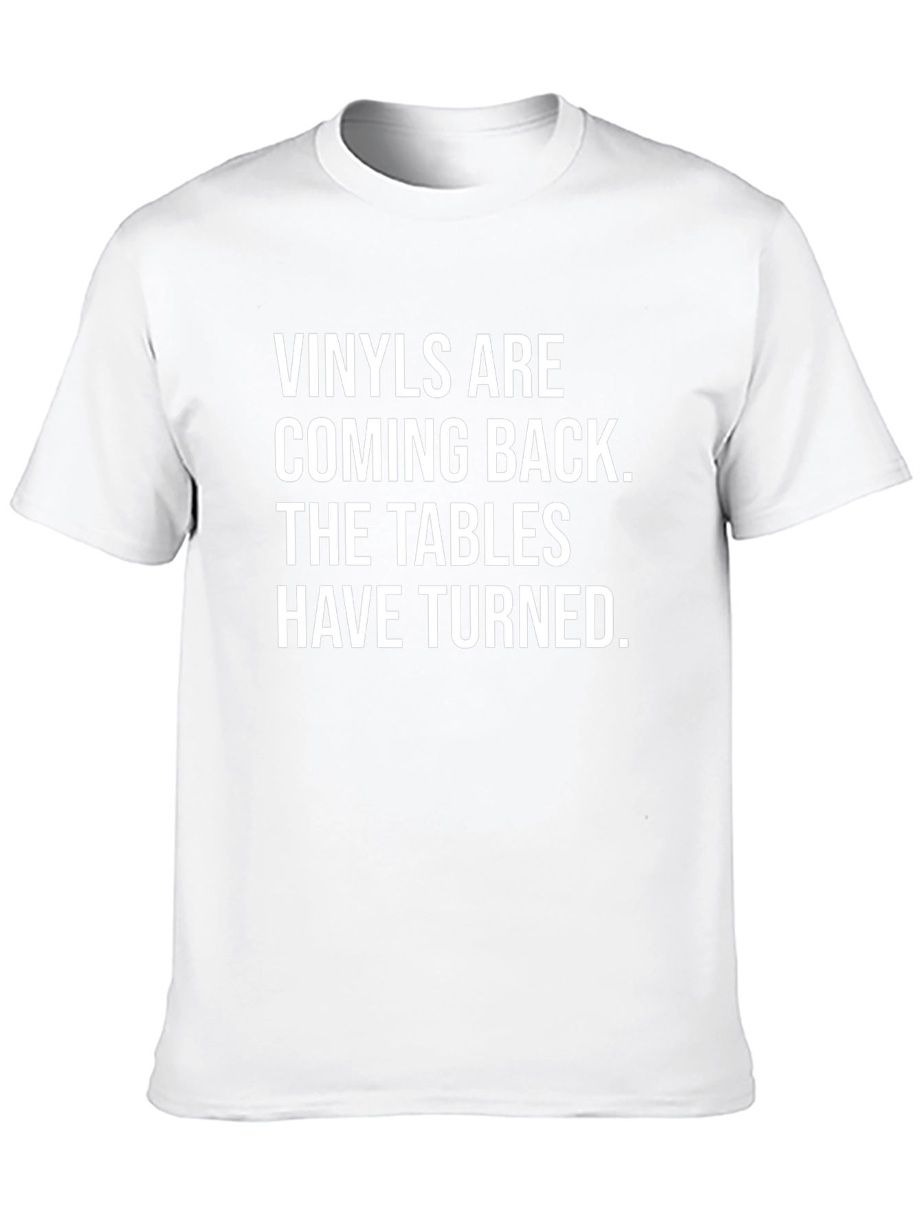 Vinyls Are Coming Back T-Shirt - Black