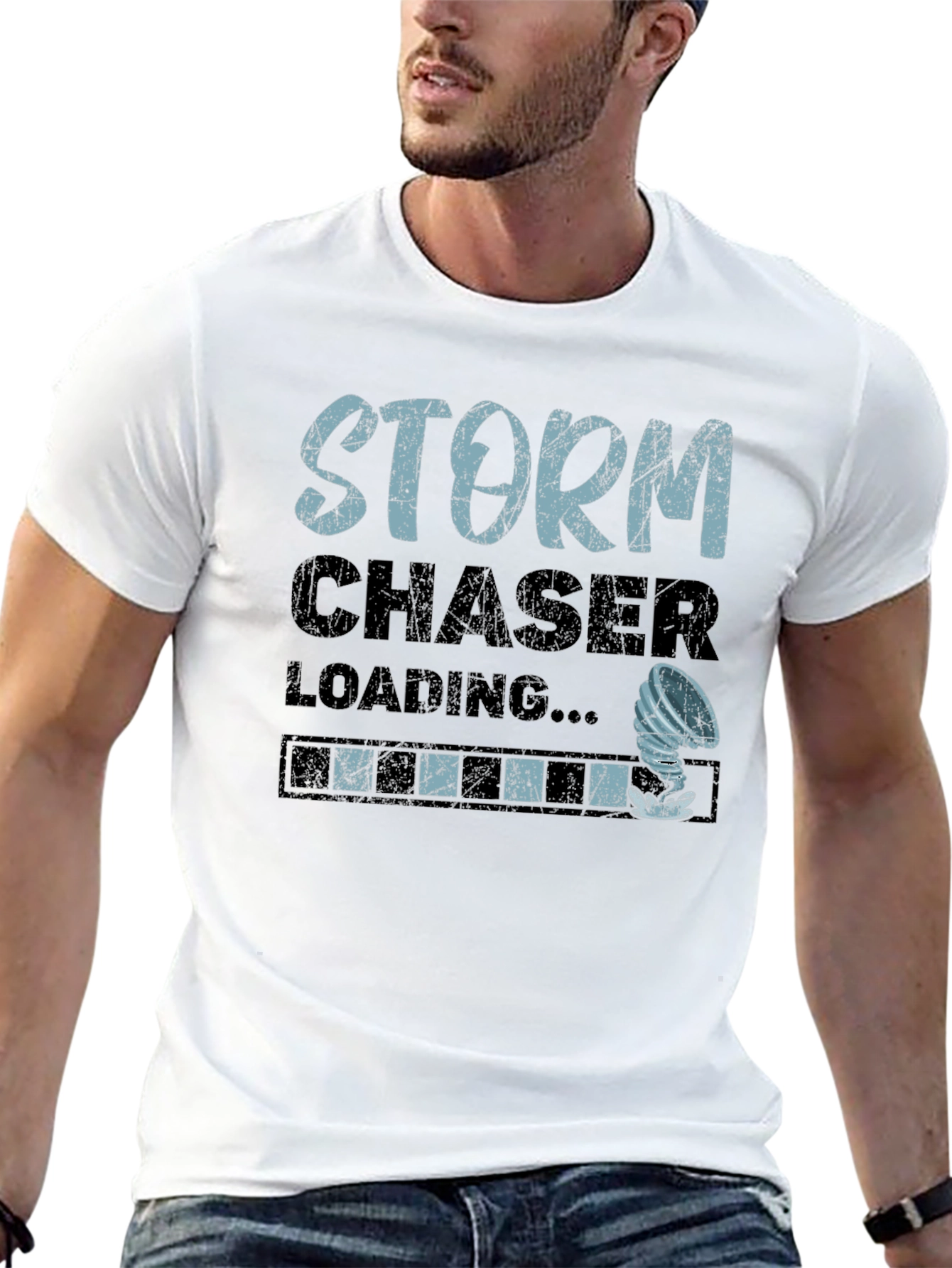 Storm Chaser Loading T-Shirt - Weather Enthusiast Tee