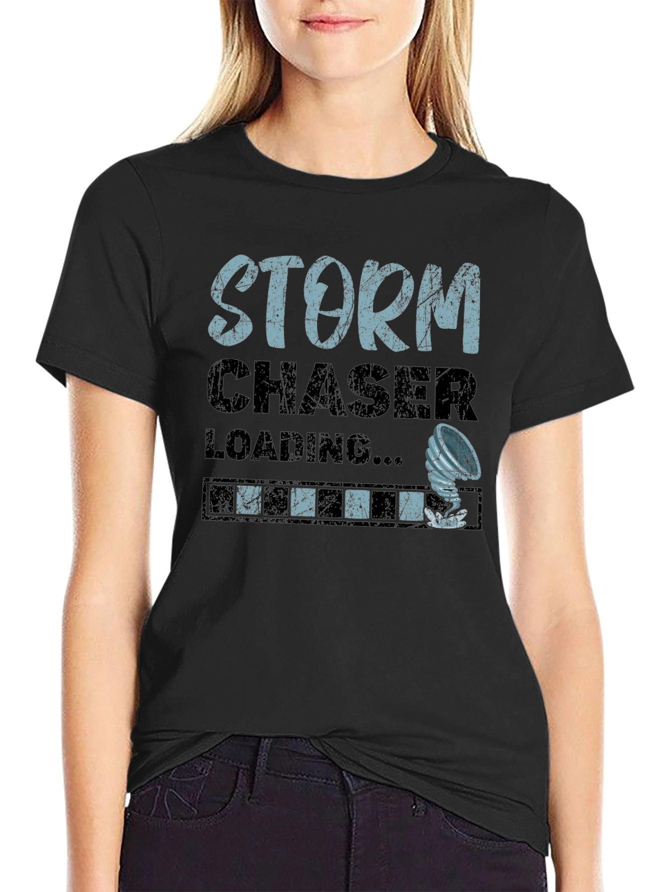 Storm Chaser Loading T-Shirt - Weather Enthusiast Tee