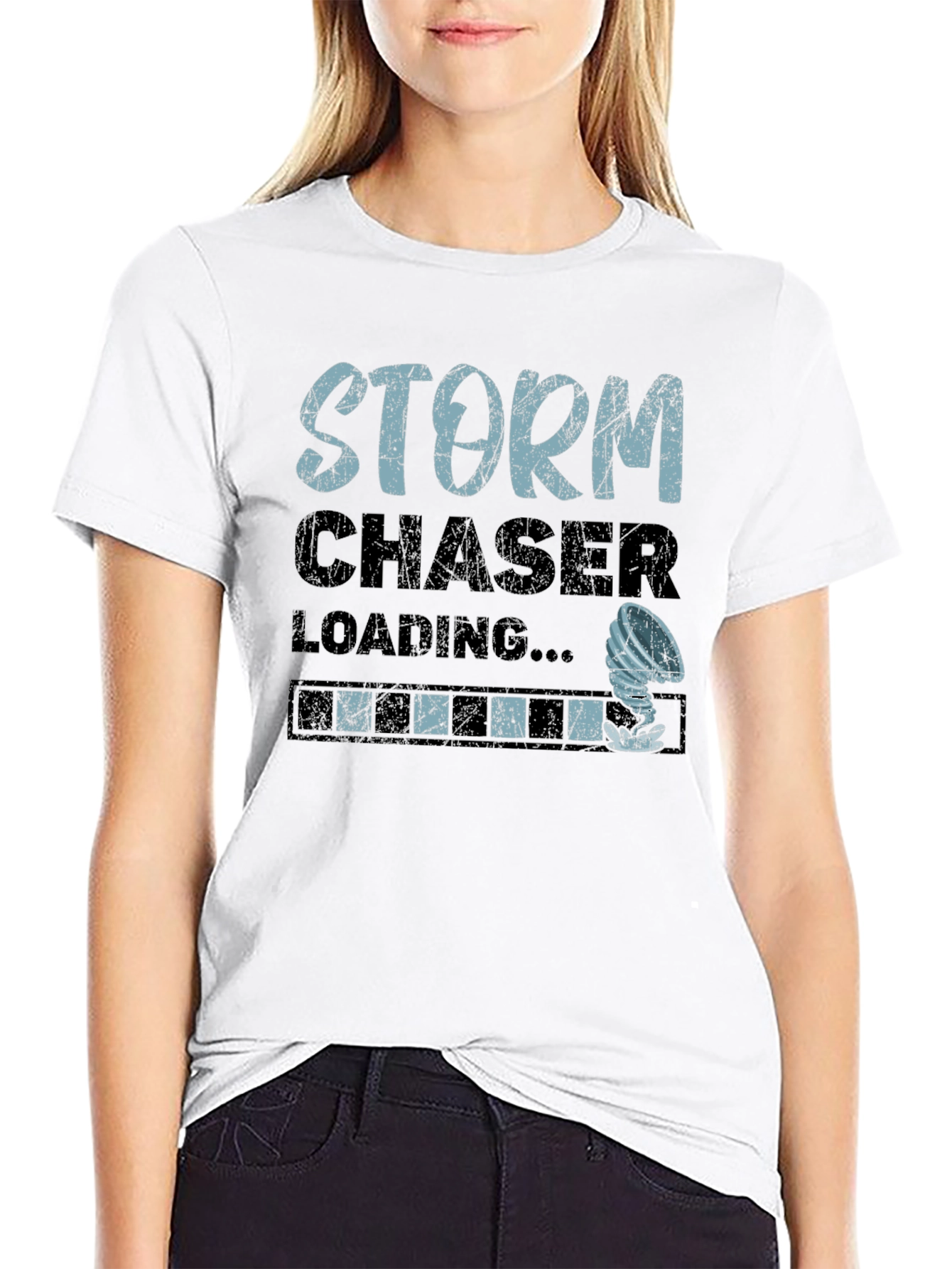Storm Chaser Loading T-Shirt - Weather Enthusiast Tee