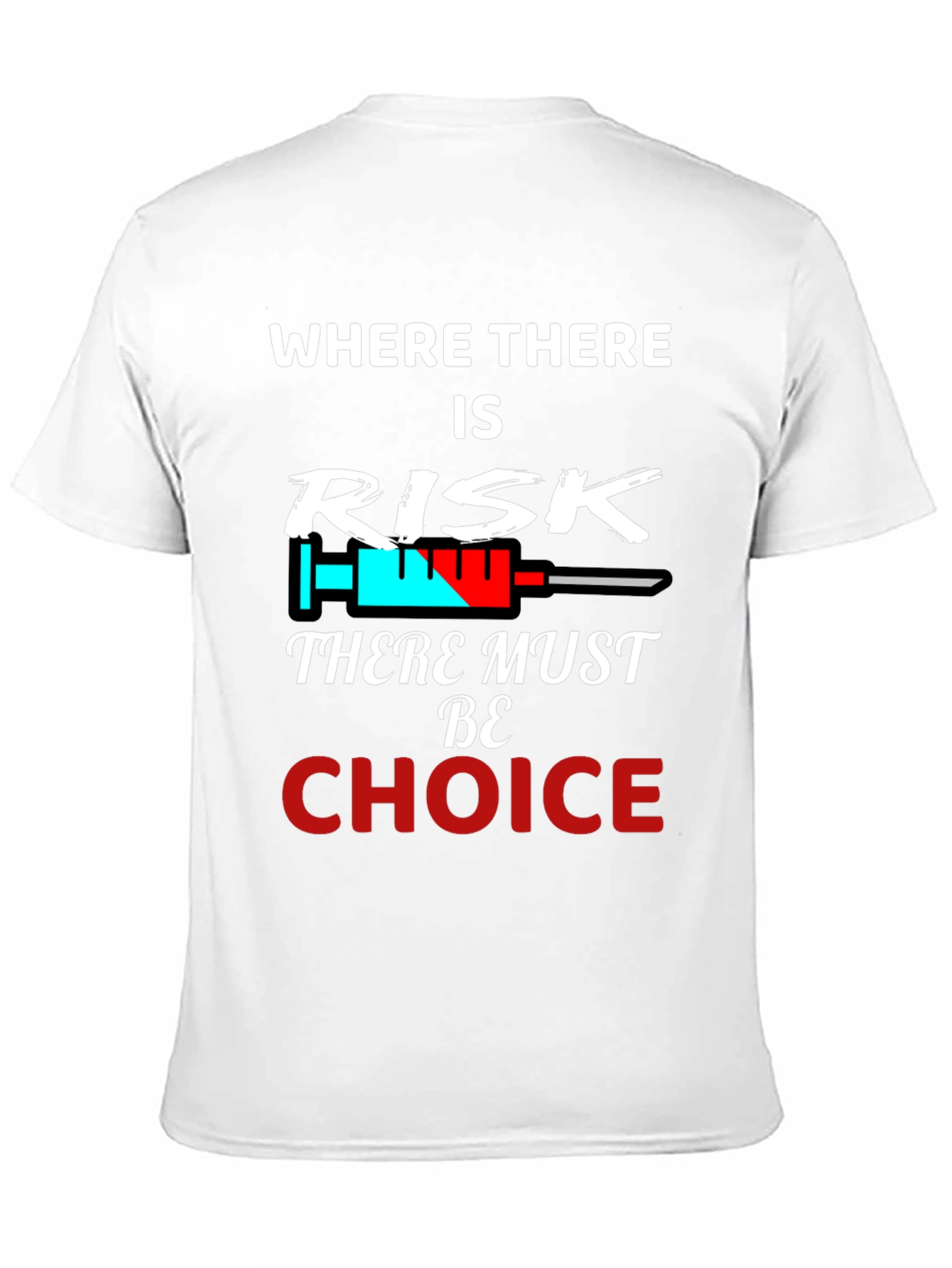 Risk & Choice Tee - Pro Freedom Graphic T-Shirt