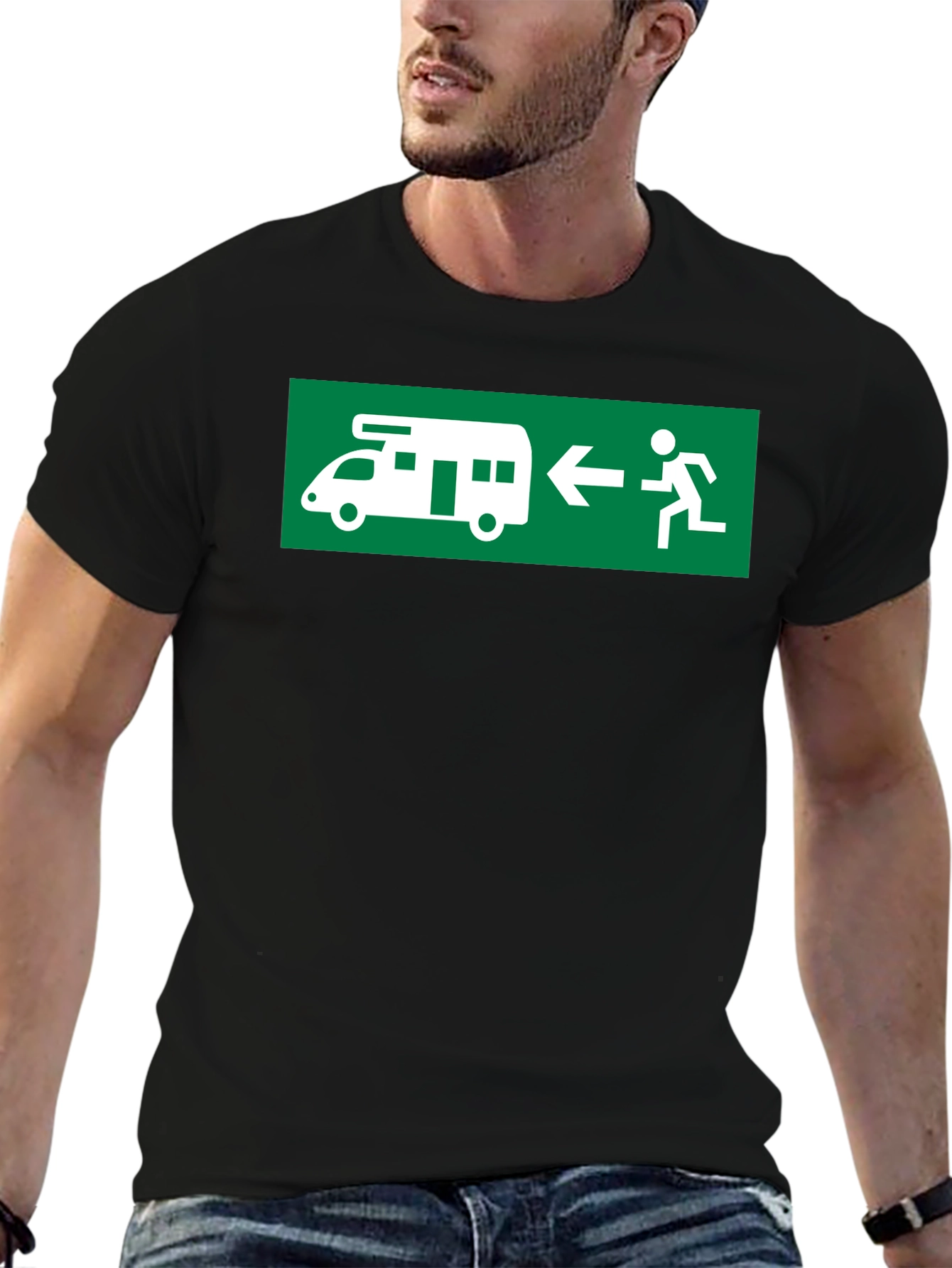 Escape the RV T-Shirt: Funny Camping Humor Tee