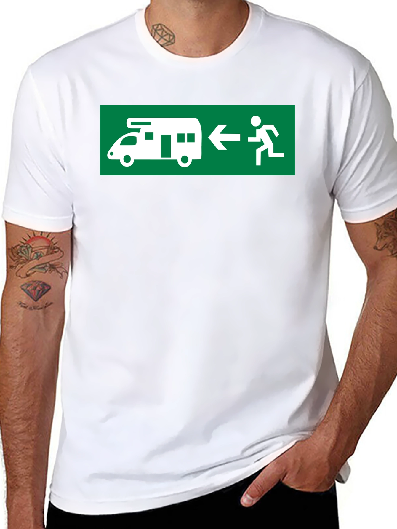 Escape the RV T-Shirt: Funny Camping Humor Tee