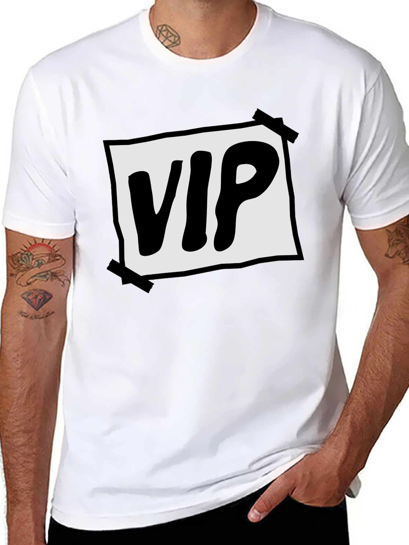 VIP T-Shirt - Bold Graphic Tee