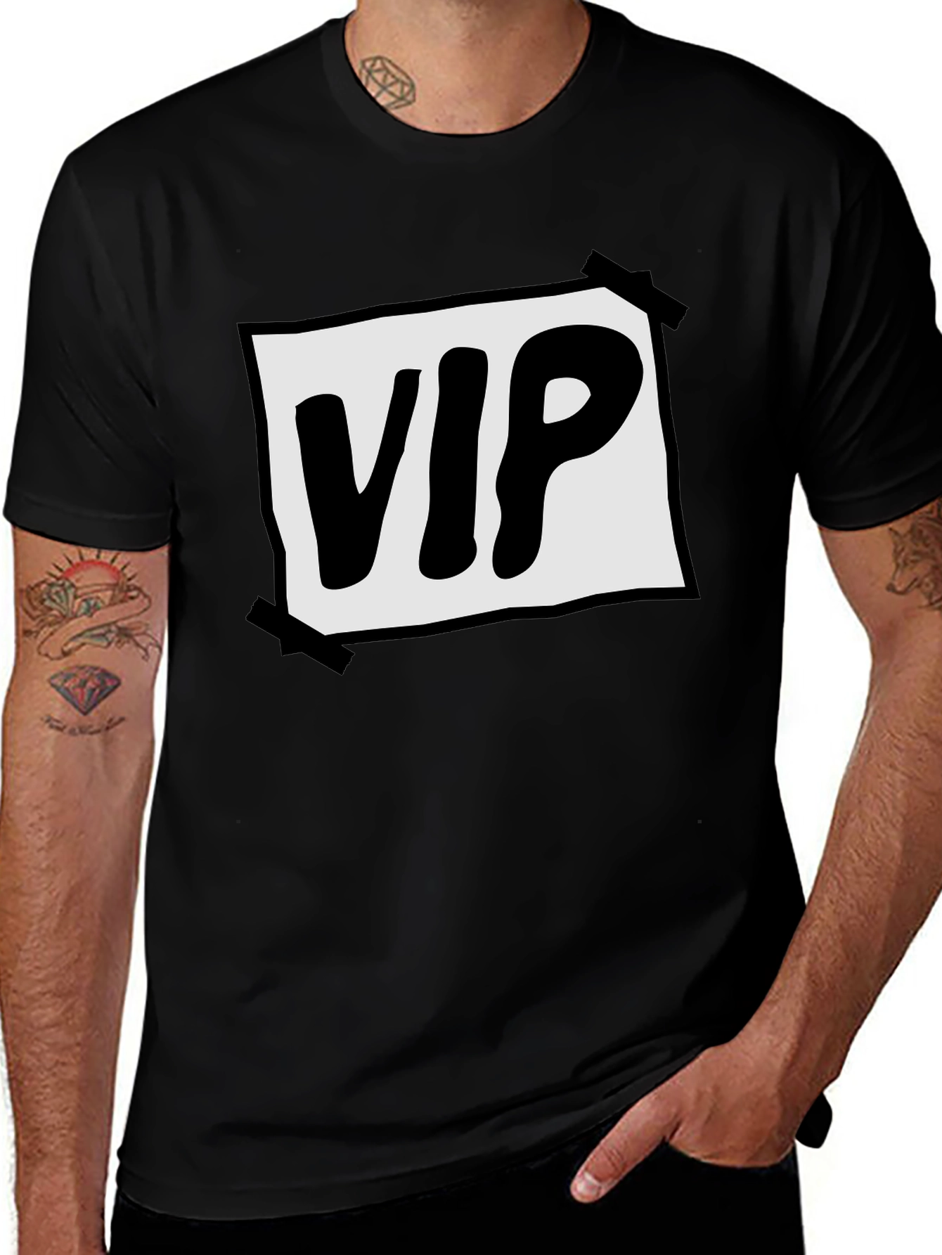 VIP T-Shirt - Bold Graphic Tee