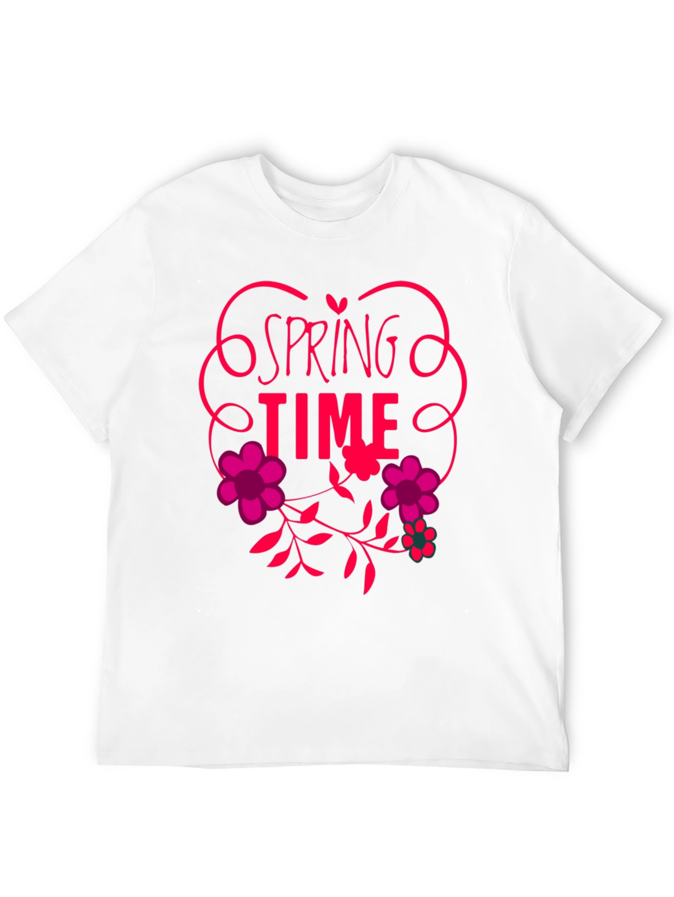 Spring Time Floral Graphic Tee