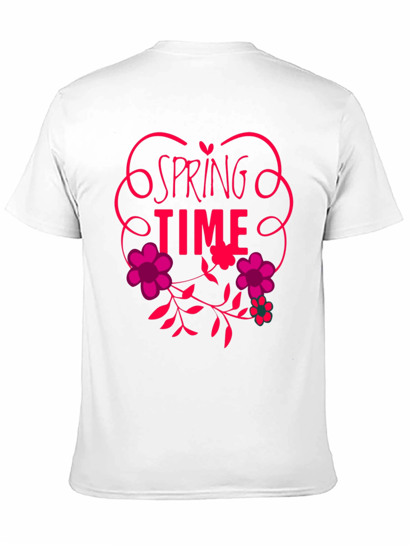 Spring Time Floral Graphic Tee